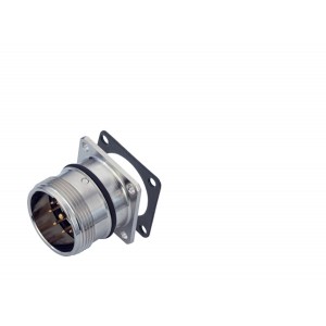 99 4637 00 06 M23 square male panel mount connector